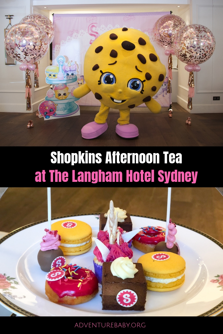 Shopkins Afternoon Tea at The Langham Hotel Sydney, Australia