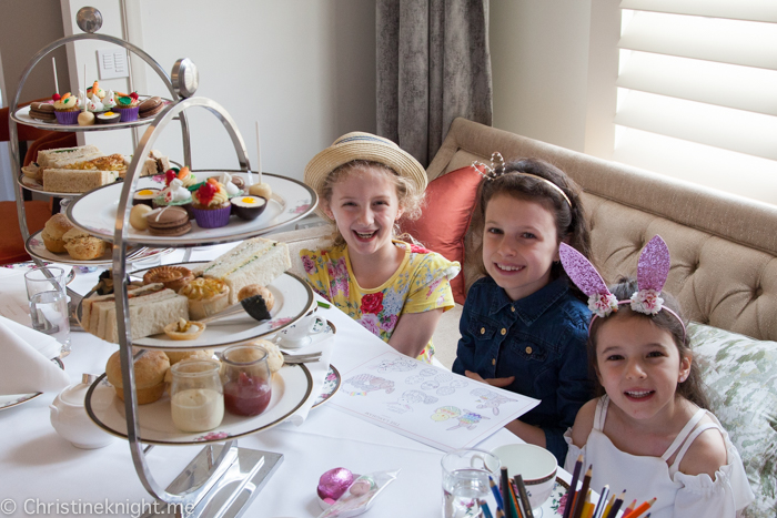 "The Tale of Mr Rabbit" Easter Afternoon Tea at the Langham, Sydney