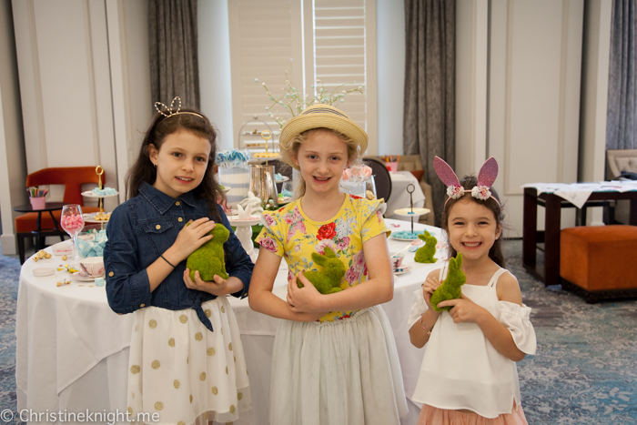 "The Tale of Mr Rabbit" Easter Afternoon Tea at the Langham, Sydney