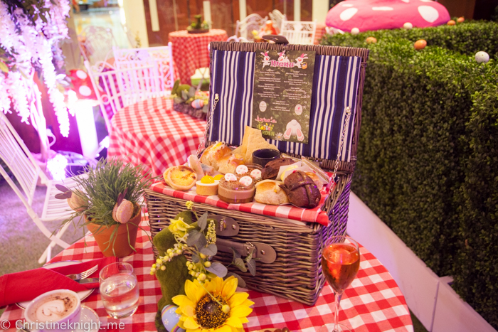 Anna Polyviou's Enchanted Easter Garden High Tea Picnic at Shangri-La Hotel, Sydney