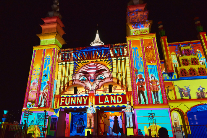 Vivid Sydney Luna Park