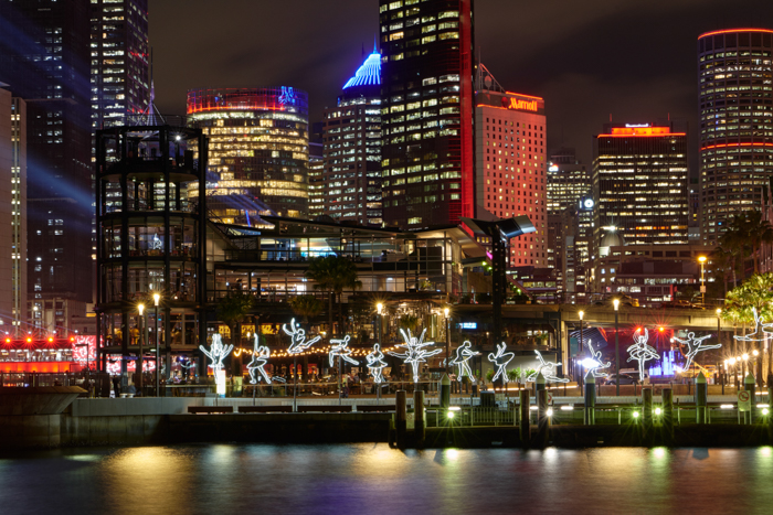 Vivid Sydney Campbell's Cove