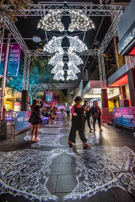 Vivid Sydney Chatswood.