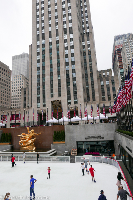 Rockefeller Center Ice Skating New York