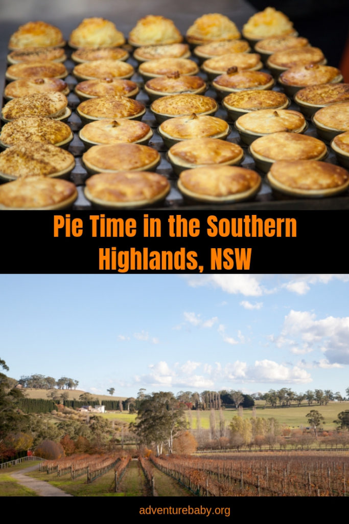 Pie Time in the Southern Highlands NSW Adventure, baby!