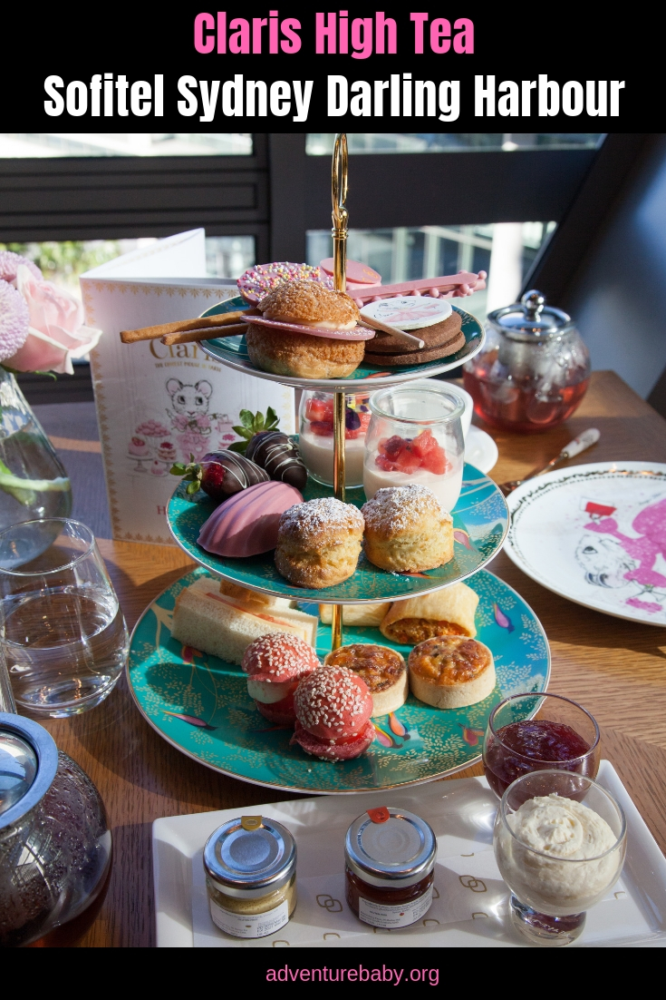 Claris High Tea at the Sofitel Sydney Darling Harbour