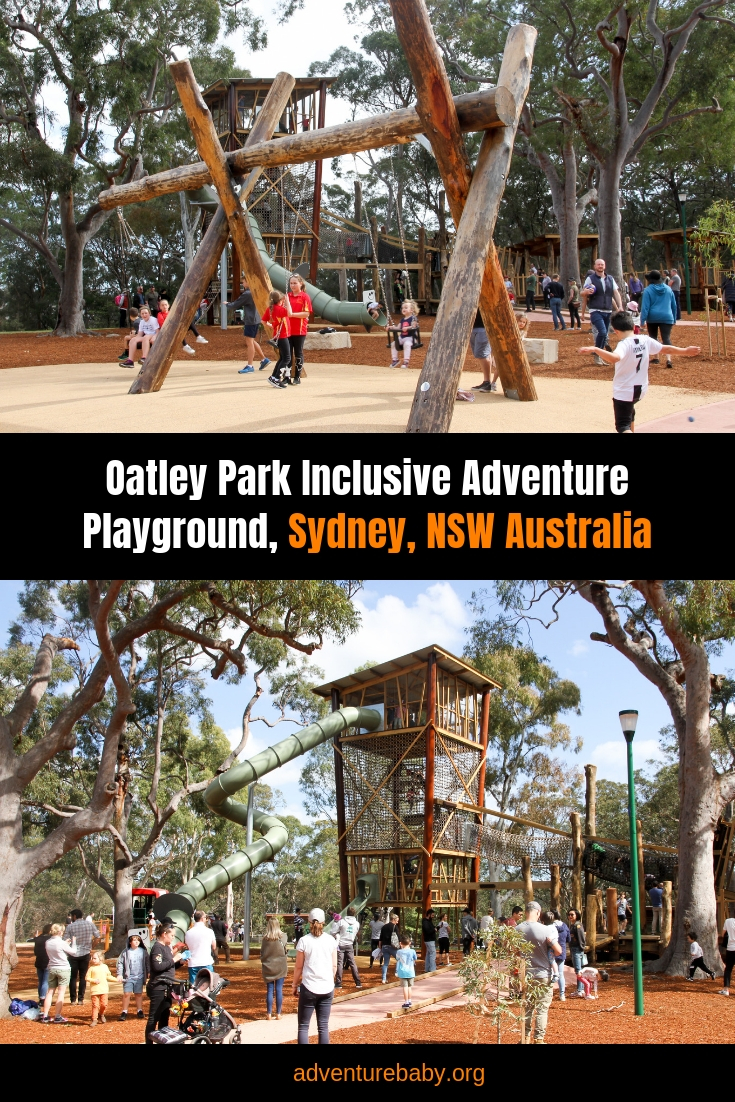 Oatley Park Inclusive Adventure Playground - Adventure, baby!