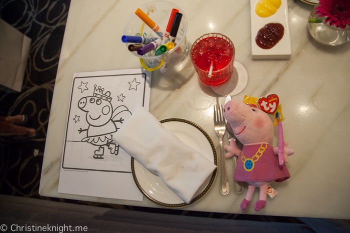 The Langham, Melbourne, Peppa Pig High Tea