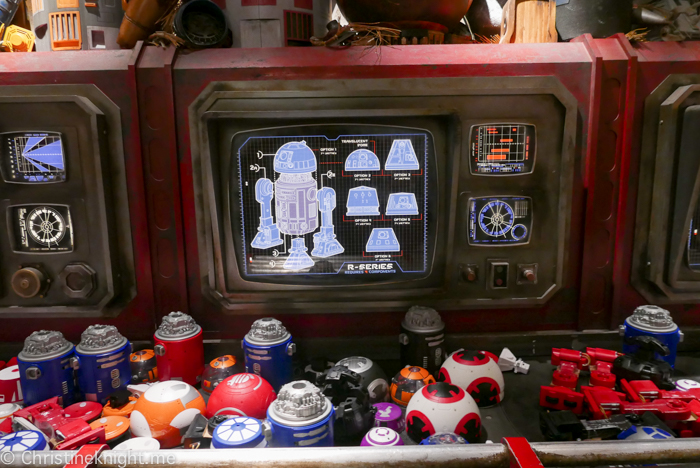 Droid Depot, Galaxy's Edge, Disneyland California