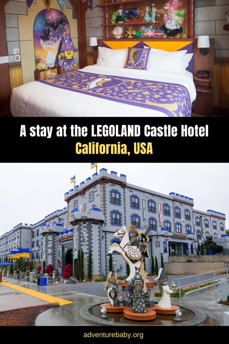 A stay at the LEGOLAND Castle Hotel, California