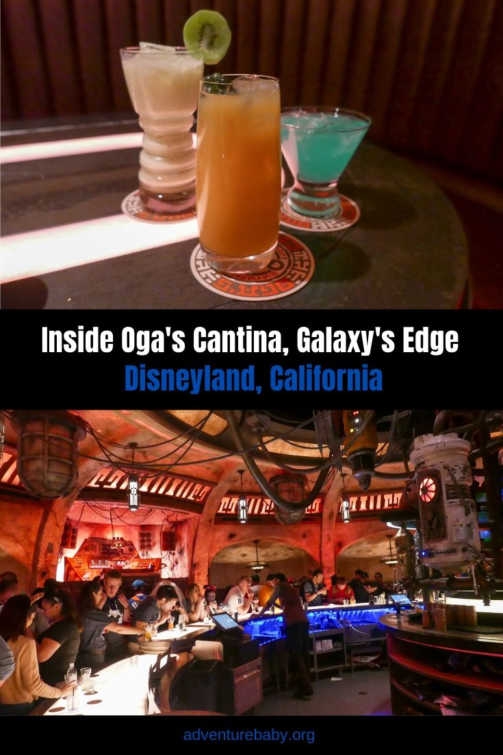 Inside Oga's Cantina, Disneyland California