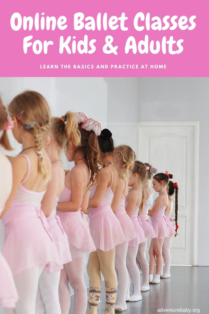 Online ballet classes for kids and adults