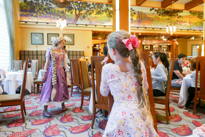 Disneyland Princess Breakfast Adventures Napa Rose California