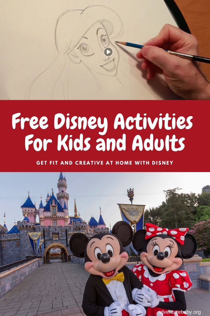 Disney Activities For Kids and Adults