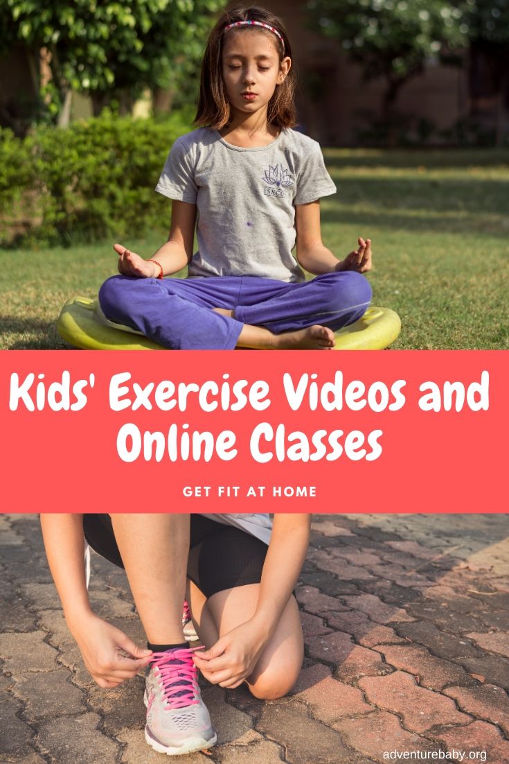 Kids exercise best sale classes online