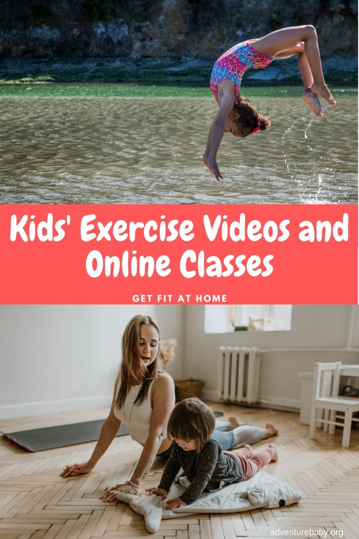 Kids Exercise Videos and Online Classes Adventure baby