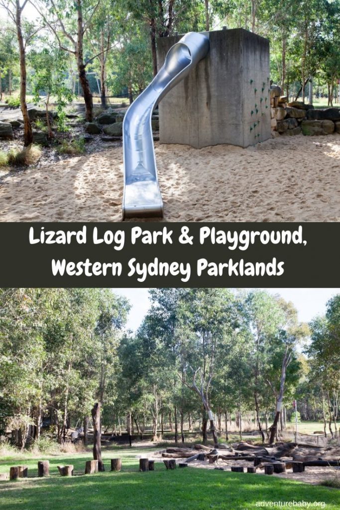 Lizard Log Park & Playground, Western Sydney Parklands Adventure, baby!