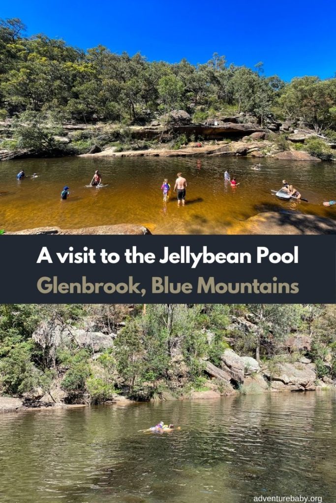 Take A Dip In The Jellybean Pool in the Blue Mountains National Park Adventure, baby!