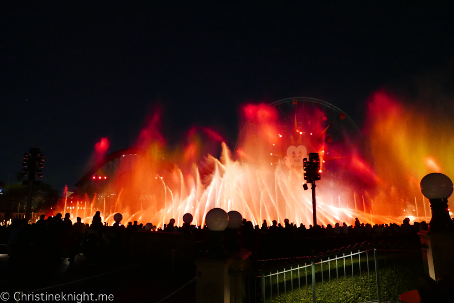 World of Color Dessert Party Disney California Adventure Park