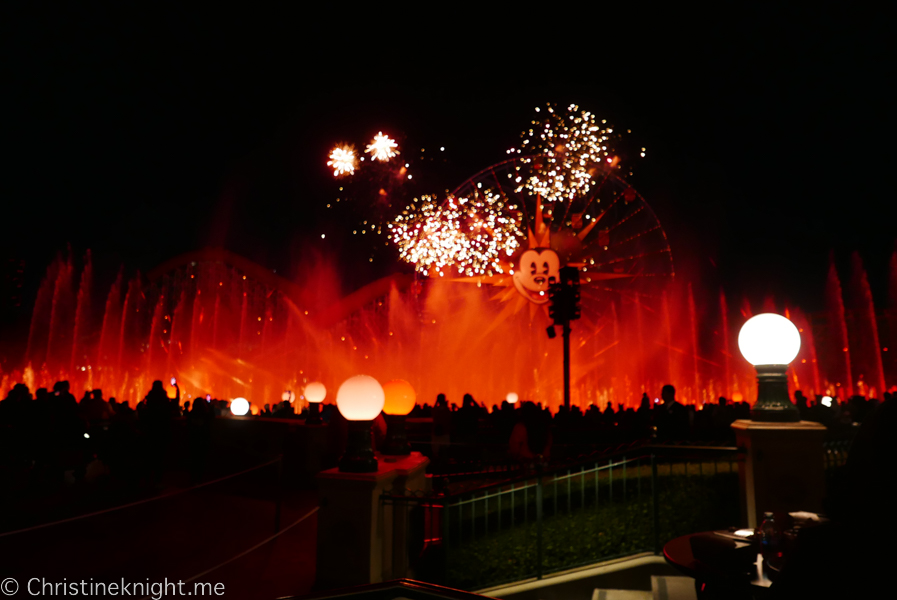 World of Color Dessert Party Disney California Adventure Park