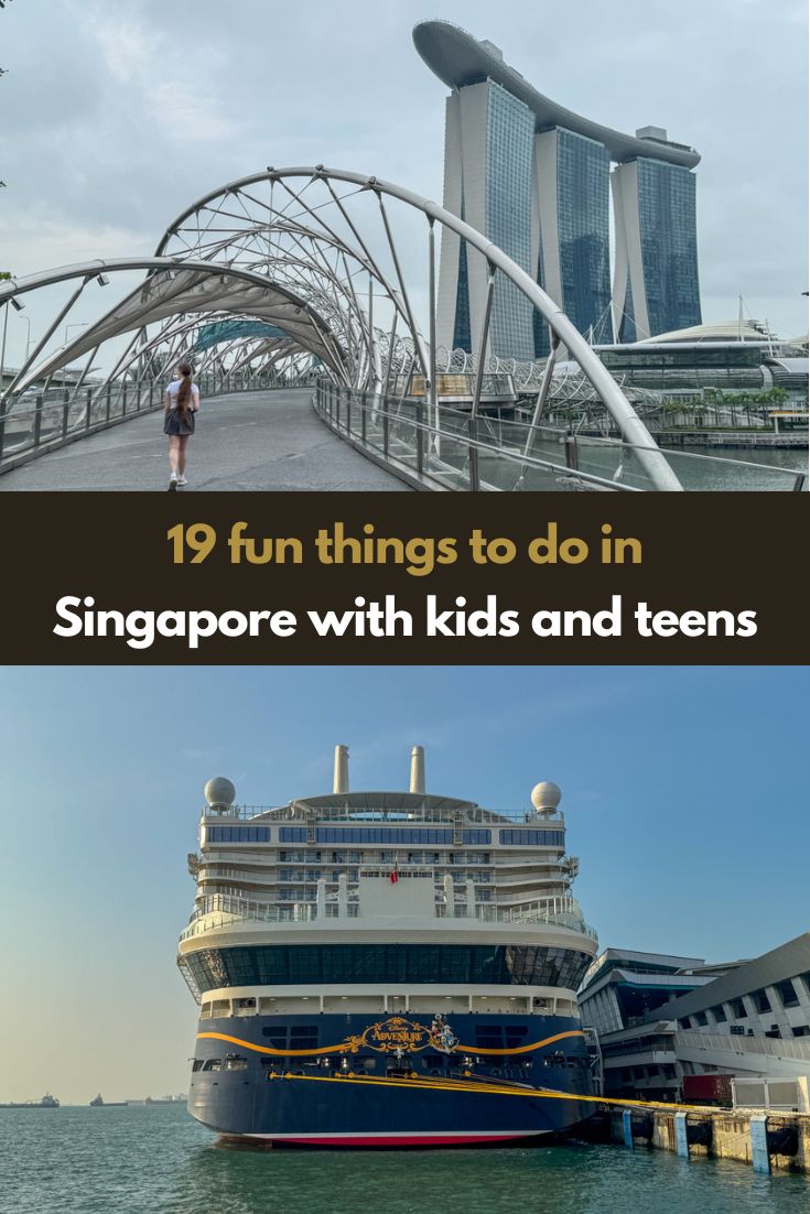 Things to do in Singapore with kids and teens