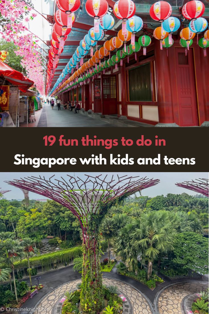 Things to do in Singapore with kids and teens