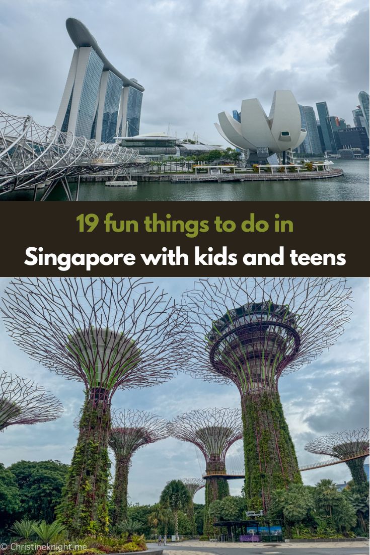 Things to do in Singapore with kids and teens